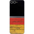 German Flag Dark Wood Galaxy Z Flip6 Skin